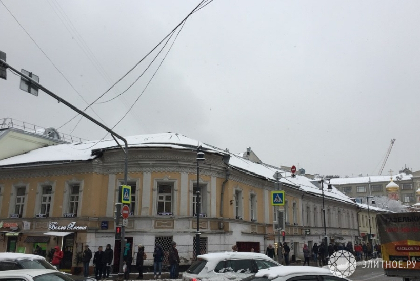 Власти выставили на торги площади в доходном доме на Солянке
