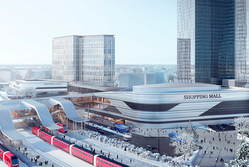 Проект вокзала «Петровско-Разумовская» с многофункциональными комплексами завершат до конца 2024 года