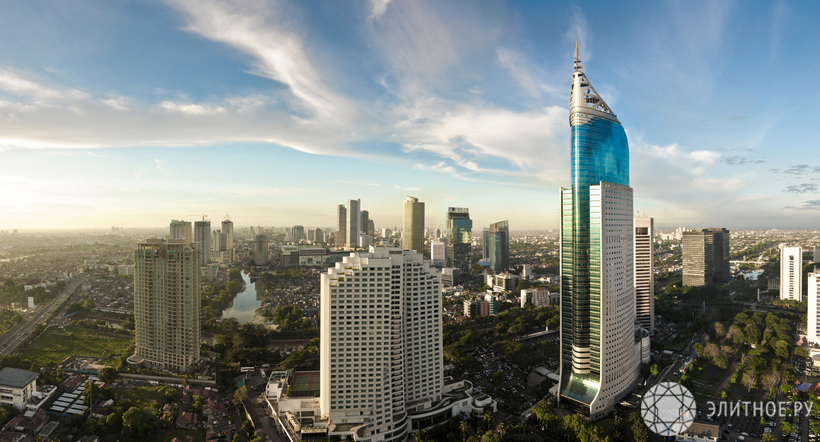 Джакарта занимает первое место в мире по росту цен на элитное жильё 