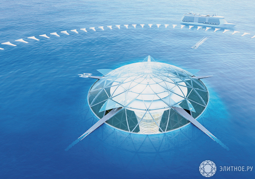 Японская строительная компания построит подводный город