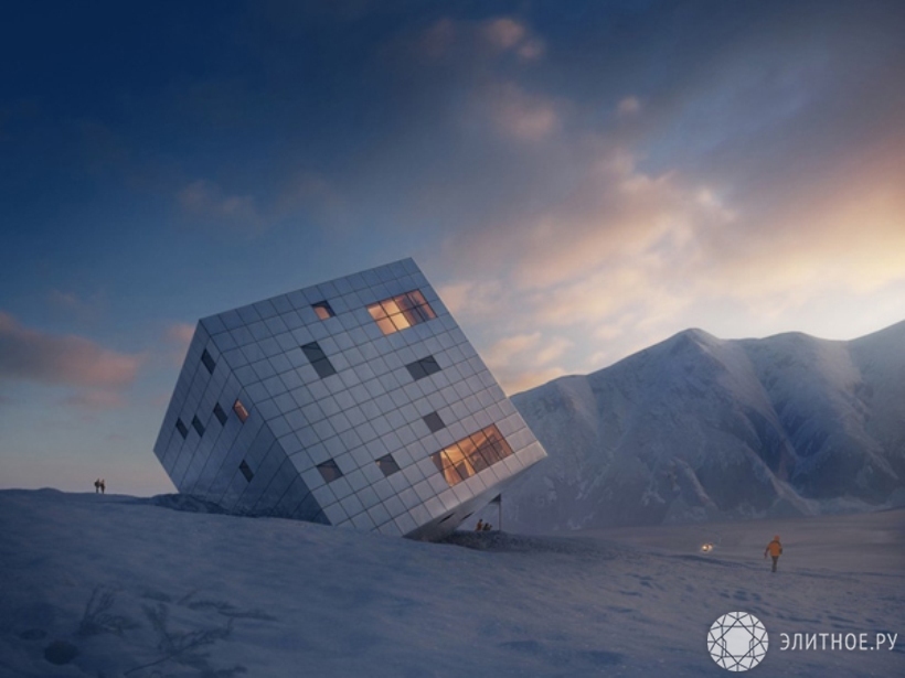 В Чехии создан проект дома в форме кубика Рубика