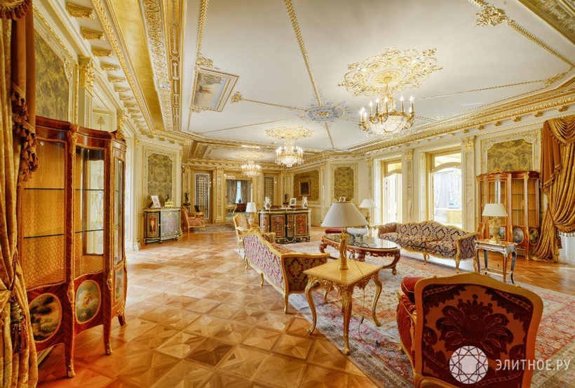 "Сотбис" выставил на продажу элитный особняк на Рублёвке за 100 млн долларов