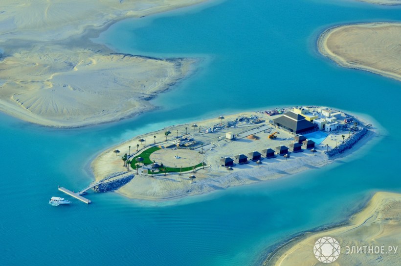 В Дубаи  построят 20 вилл-островов:  рукотворный архипелаг в форме Австралии