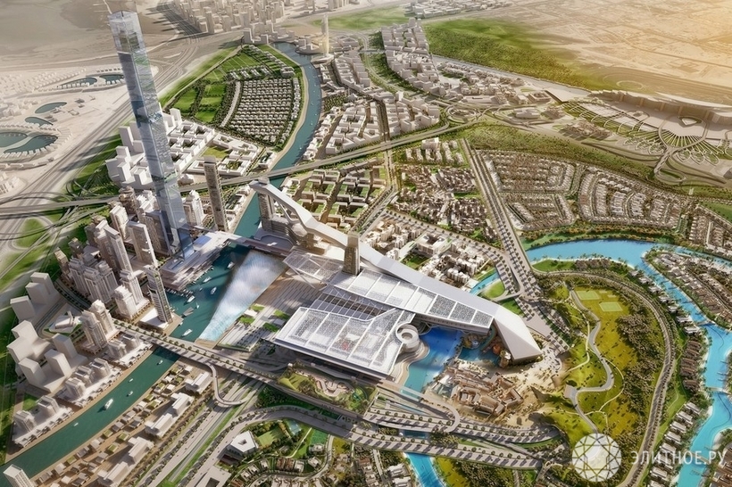 Самый высокий жилой небоскрёб с самым длинным … горнолыжным спуском возведут в ОАЭ