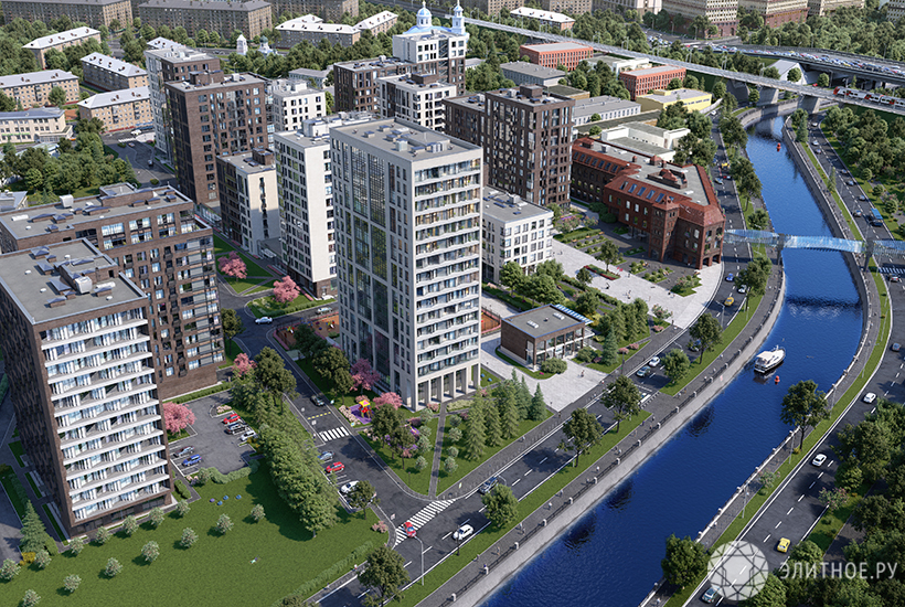 Компания AFI Development построит жилой комплекс на Рубцовской набережной