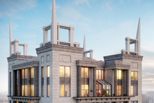 В комплексе «Достояние» приступили к фасадным работам