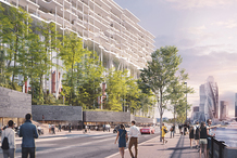 На месте Бадаевского завода появится комплекс с «парящим» зданием