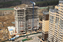 В микрорайоне «Одинбург» новые корпуса достроили до 6 и 15 этажа