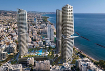 В первых двух небоскребах Кипра продано 30% площадей