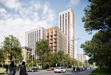 В проекте «Медный 3.14» в районе Якиманка монолитные работы достигли 4 этажа