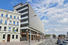 Началась перестройка Дома связи на Новом Арбате в гостинично-апартаментный комплекс