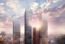 Компания MR Group представила концепцию комплекса небоскребов на севере Москвы