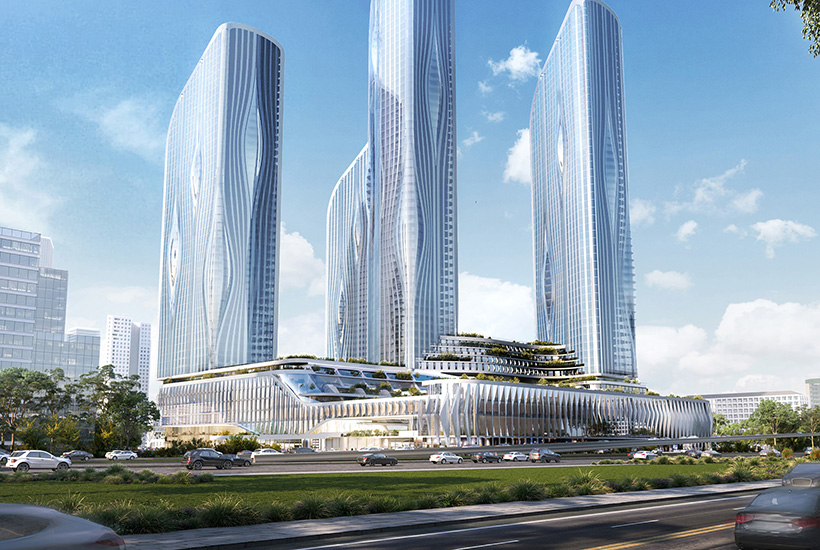 «Крост» и Zaha Hadid Architects построят комплекс небоскребов в Москве
