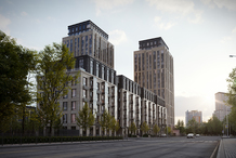 В Нагатинской пойме построят премиальный комплекс Dream Towers