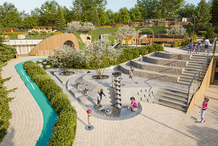 Трендами в новостройках бизнес-класса стали детские клубы, игра с водой и паркур