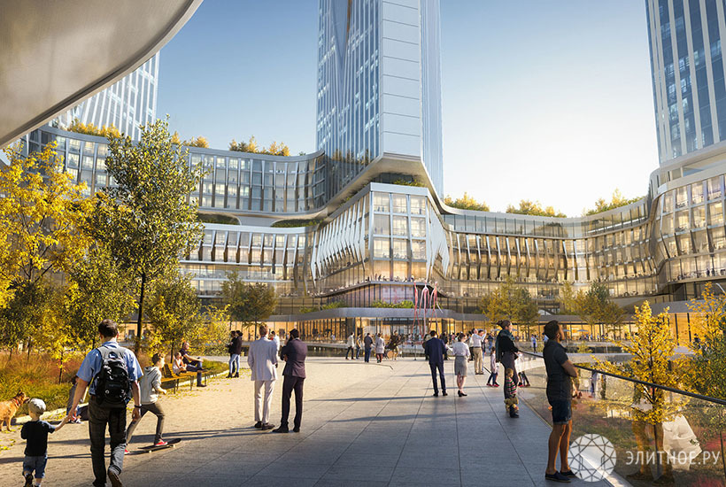 В 2023 году в Хорошево-Мневниках начнут строить небоскребы от Zaha Hadid Architects 