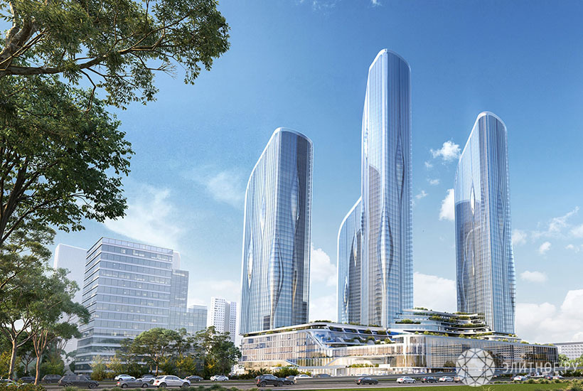 В 2023 году в Хорошево-Мневниках начнут строить небоскребы от Zaha Hadid Architects 