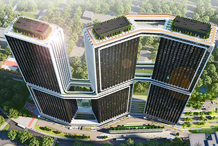 «Донстрой» открыл продажи в небоскребах с мостами и парком «в небе»