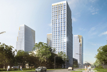 Строительство первого дома в ЖК Very вышло на уровень надземного этажа