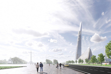 Архсовет согласовал проект с небоскребом и пирамидой на Кутузовском проспекте