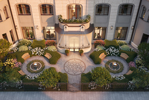 Реже всего в клубных домах Москвы встречается вид из всех квартир на двор