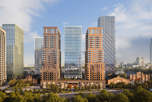 В квартале Republic на Пресне построят башни в стиле голландской промышленной неоготики