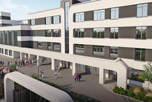 Завершено 40% монолитных работ в образовательном центре второго квартала ЖК «Остров»