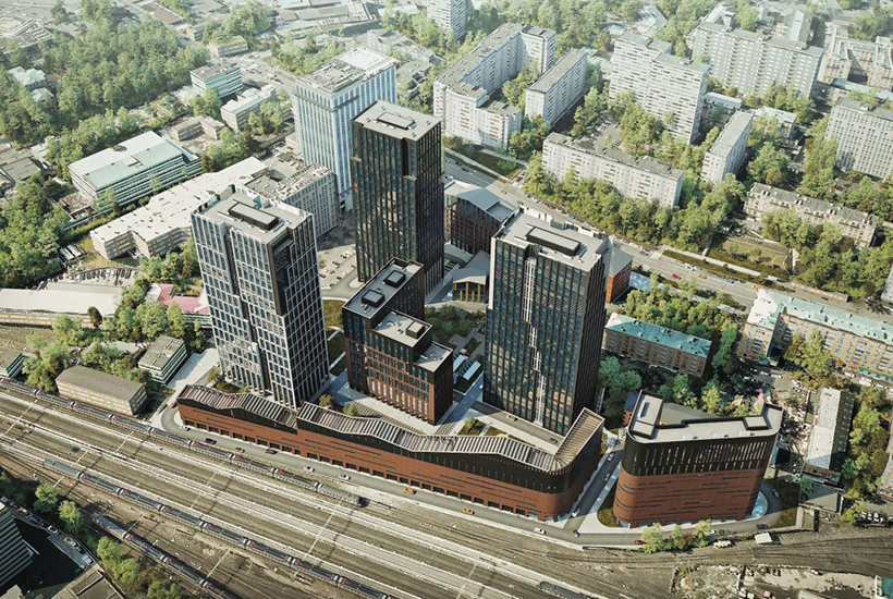 Московские власти согласовали проект жилого квартала у Павелецкого вокзала