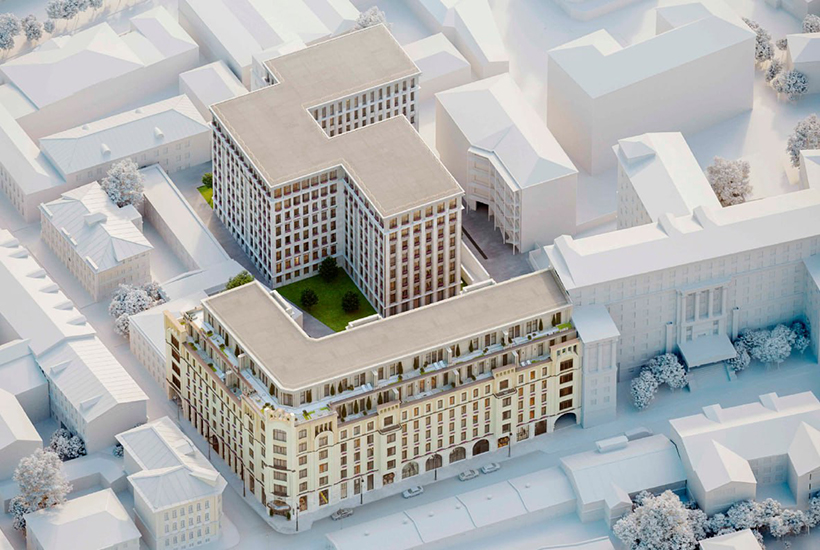 «Трансстройинвест» построит элитный комплекс «Дом Франка» в центре Москвы
