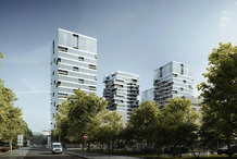 Архсовет Москвы согласовал проект комплекса в виде блоков в игре «Дженга»