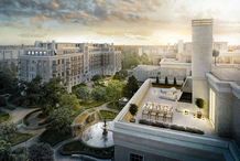  В дорогих проектах ЦАО на каждого жителя приходится 9,2 кв. метра двора