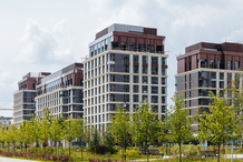 В третьем квартале ЖК «Остров» закончили установку фасадов