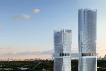 Получено разрешение на строительство жилых небоскребов с мостом в Раменках 