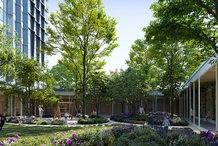 В комплексе на северо-западе Москвы создадут двор с аркадой и библиотекой