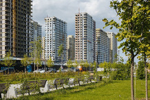 В пятом квартале ЖК «Остров» началось благоустройство