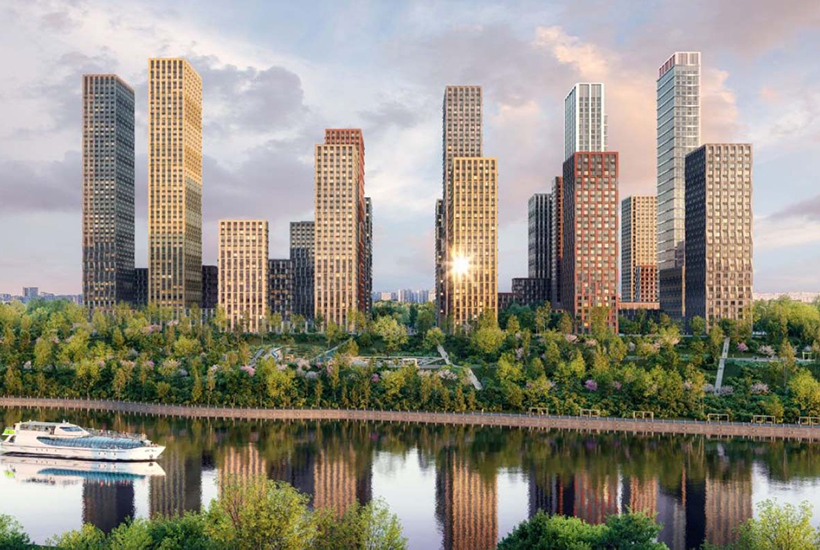 Надбавка на новостройки у воды в Москве выросла почти в 10 раз за год