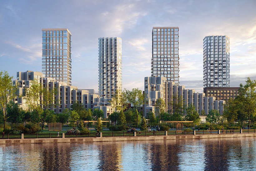 По продажам жилья бизнес-класса в Москве лидируют Shagal, Wave и «Остров»