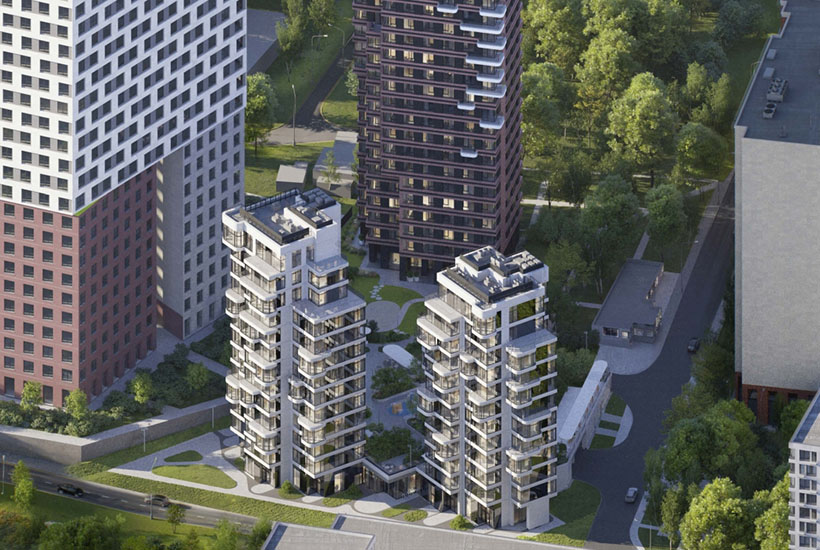 Утверждено архитектурное решение жилого комплекса в Можайском районе Москвы
