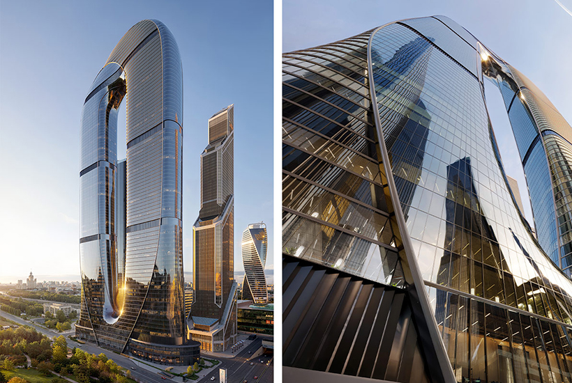 Обновлена концепция жилого небоскреба One в «Москва-Сити»