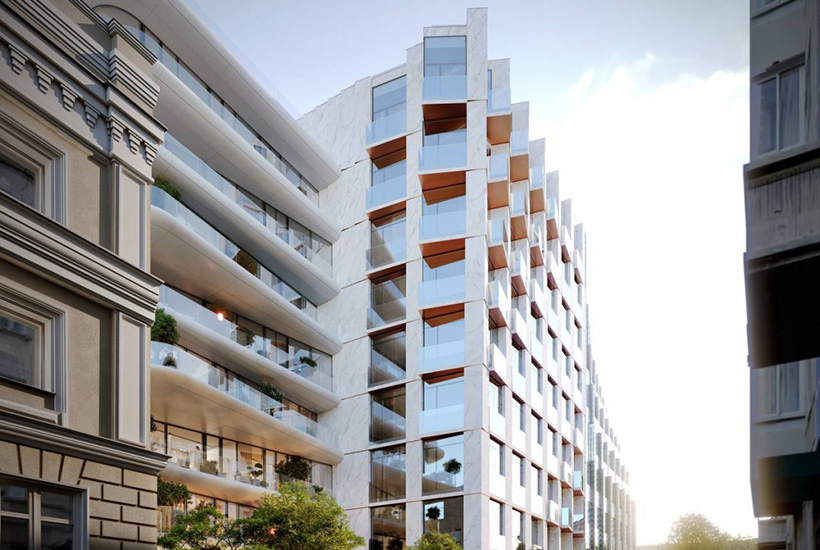 На Патриарших прудах построят дом с тремя типами фасадов