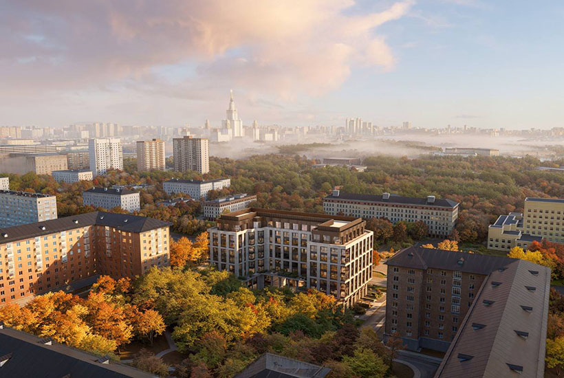 «Эталону» согласовали первый проект в Москве под премиальным брендом Aurix