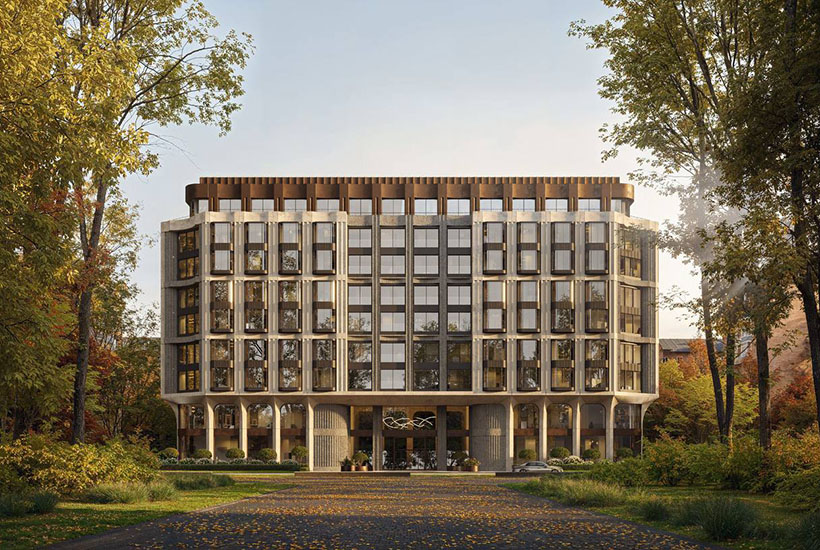 «Эталону» согласовали первый проект в Москве под премиальным брендом Aurix