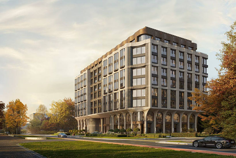 «Эталону» согласовали первый проект в Москве под премиальным брендом Aurix