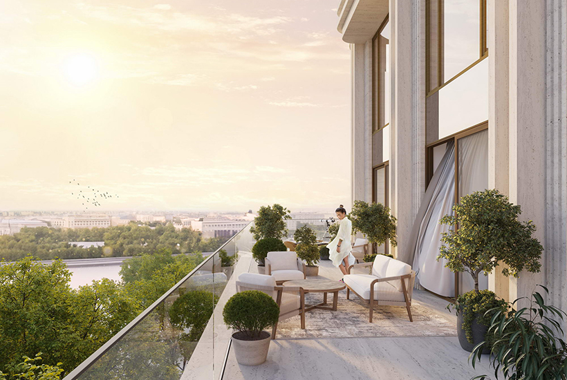 Средняя цена элитного «квадрата» в центре Москвы за два года выросла на 14%