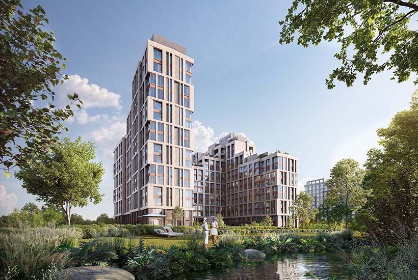 Закончены монолитные работы в третьем клубном доме ЖК «Река»