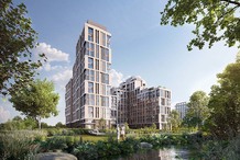 Закончены монолитные работы в третьем клубном доме ЖК «Река»