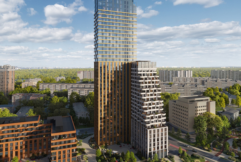 Согласован проект комплекса с каскадом террас в Сокольниках в Москве