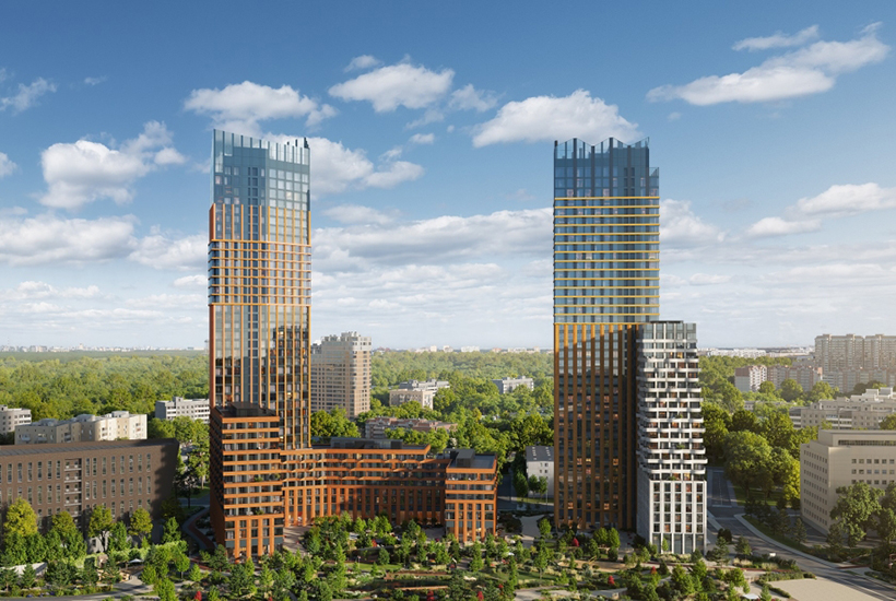 Согласован проект комплекса с каскадом террас в Сокольниках в Москве