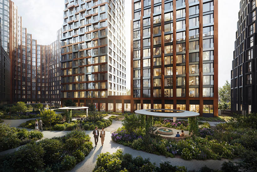 Согласовано архитектурное решение проекта Capital Group рядом с Ходынским полем